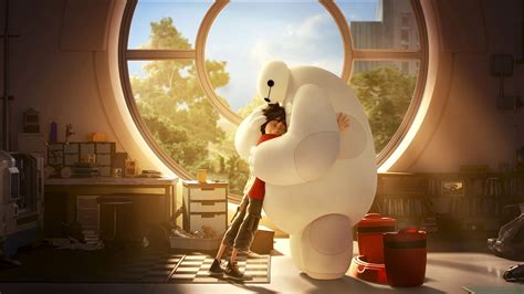 Download Hiro Hamada Baymax Movie Big Hero 6 Hd Wallpaper