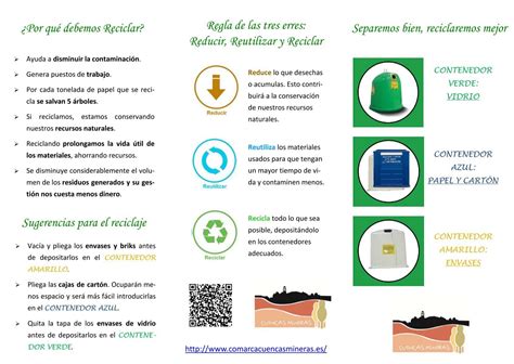 Triptico Reciclaje