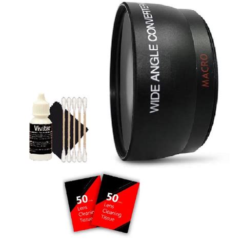 52mm Wide Angle Lens Kit for Nikon D3100 D3200 and All Nikon DSLR ...