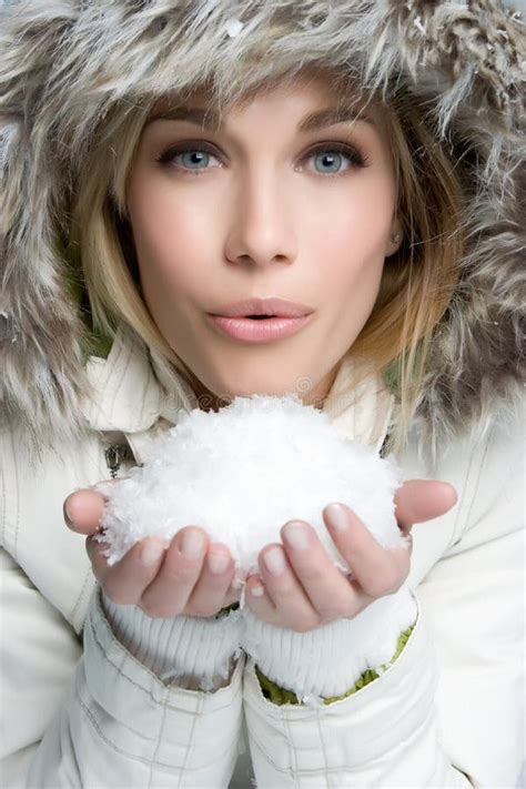 Snow Woman Royalty Free Stock Photography - Image: 9532547