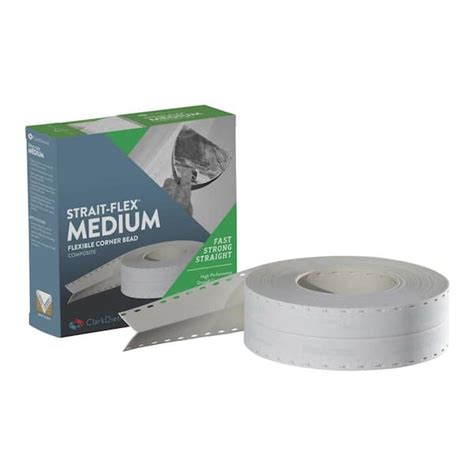 Strait Flex 2 14 In X 100 Ft Medium Composite Flexible Drywall