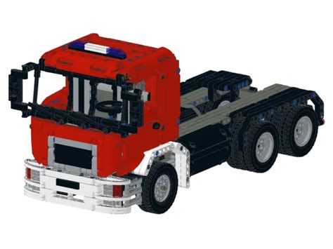 Bauanleitung Instruction Feuerwehr Truck Man Eigenbau Unikat Moc Lego