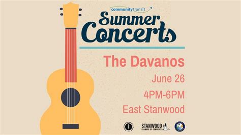 Stanwood Summer Concert Series - Camano Chamber of Commerce