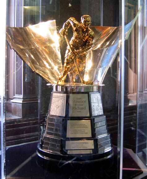 Maurice "Rocket" Richard Trophy - The Hockey Writers