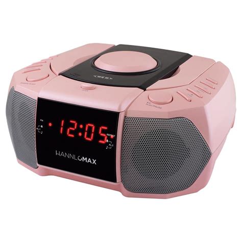 HANNLOMAX HX-334CD CD Player with PLL AM/FM Radio Dual Alarm Red LED ...