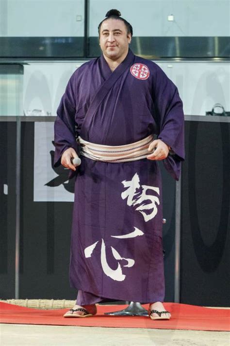 Sumo Wrestler Tochinoshin Tsuyoshi Attends A Talk Show During A Special