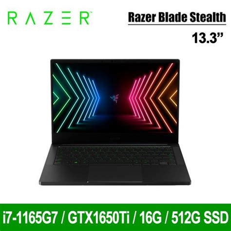 雷蛇 Razer Blade Stealth Rz09 03272t82 R3t1 13吋 電競筆電 Gtx1650ti 蝦皮購物