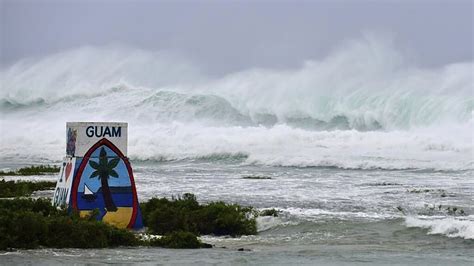 Wir Haben Es überstanden Gouverneur Von Guam Nach Super Taifun