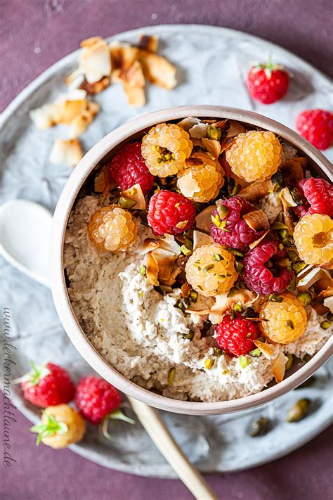 Kokos Haferflocken Frühstück lecker macht laune