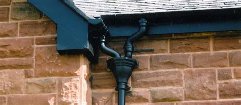 Heritage Building Projects With Cast Iron Gutters Downpipes And Hopper