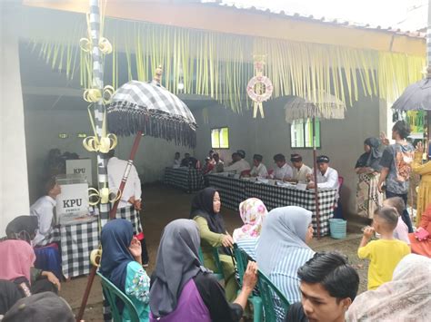 Tps 02 Kampung Gelam Desa Sukahurip Tampilkan Gaya Khas Bali