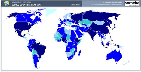 How to Make Geographic Heat Map in Excel? [+ Map Generators]