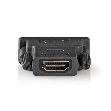 Nedis Adaptateur Hdmi Hdmi Femelle Dvi D M Le Broches