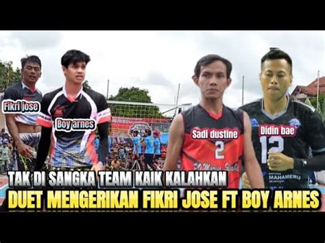 Duet Fikri Jose Dengan Boy Arnes Tak Bisa Berkutik Di Hadapan Full Team