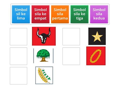 Simbol Lambang Pancasila Kelas Match Up