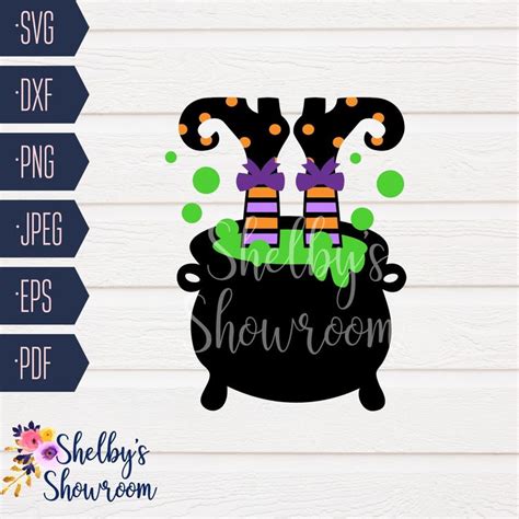 Witch Svg Files For Cricut And Silhouettes Halloween Svg File