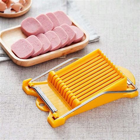 1pc Convenient Slicer For Sausages Fish Cake Tofu Luncheon Meat