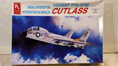 F7U -3 Cutlass build 1/48 scale Pt1 by Hobbycraft - YouTube