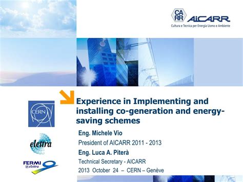 Ppt Experience In Implementing And Installing Co Generation And