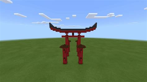 Custom torii gate. | Minecraft Amino