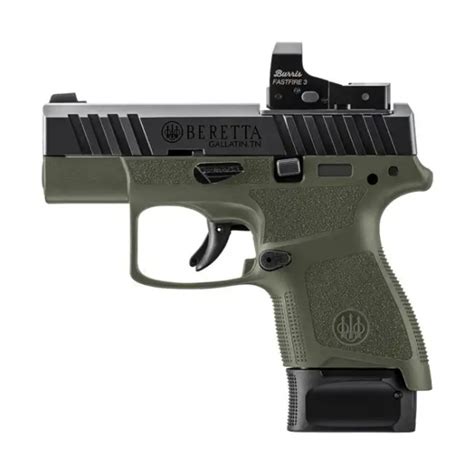 Beretta Apx A1 Carry 9mm Od Green Pistol Red Dot Ready Shoot Straight