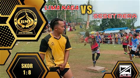 Turnamen Kasti Bawang Mas Cup II Lima Naga VS Seset Mera YouTube