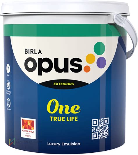 Birla Opus One True Life Exterior Paint Cochin Colours Premium