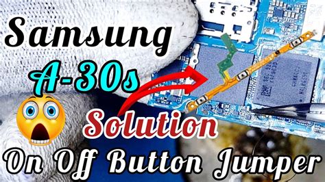 Samsung A30 S Power Button Not Work Solution Mobileengineer YouTube