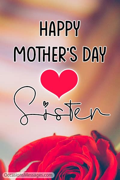 Best 50 Happy Mother S Day Wishes For Sister