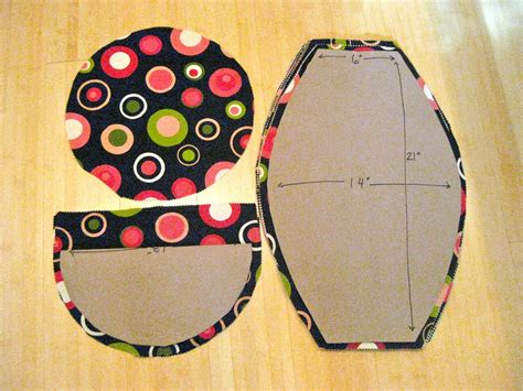 Template Diy Bean Bag Sewing Pattern