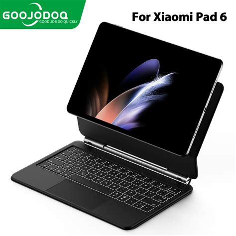 Jual Goojodoq Magic Keyboard For Xiaomi Pad Touchpad Backlight