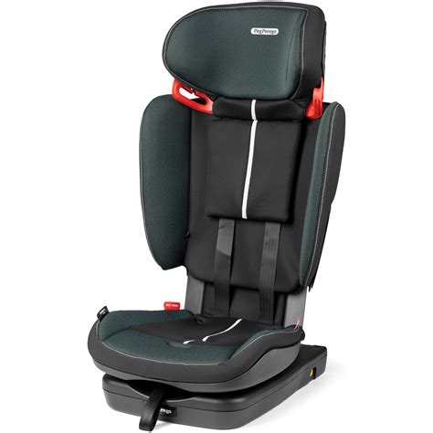 Scaun auto ISOFIX Peg Perego Viaggio 1-2-3 Via, 9-36 kg, Forest, Negru ...