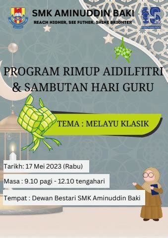 Program Rimup Aidilfitri Sambutan Hari Guru Nur Izzati Amizah