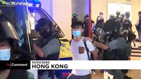 Hundreds Arrested In Hong Kong Amid Protests Over New Security Law