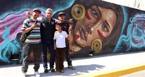 Ecatepec se convierte en una gran galería de arte urbano pintan 481