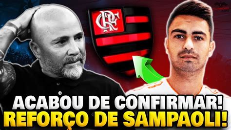 BOMBA CONTRATO ASSINADO SAMPAOLI CONFIRMOU A PRIMEIRA CONTRATAÇÃO