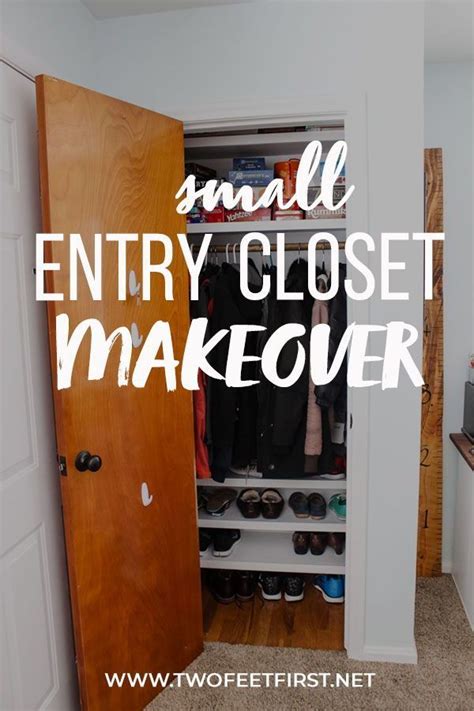 Small Entry Closet Makeover For Every Budget Twofeetfirst Entry