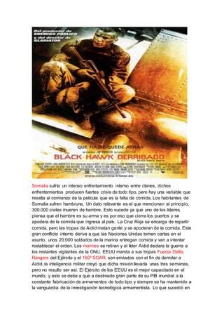 Black Hawk Down Analisis PDF