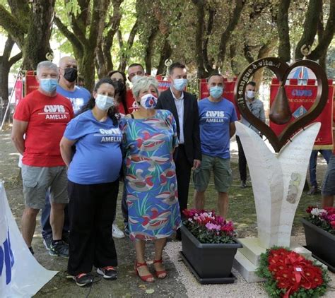 Ai Giardini Il Monumento Dedicato Ai Donatori Di Sangue