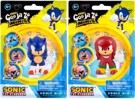 HEROES OF GOO JIT ZU SONIC THE HEDGEHOG MINIS Williams Direct