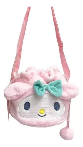 Maleta Morral Viaje Escolar Ni O Bolso Peluche Conejo Kuromi