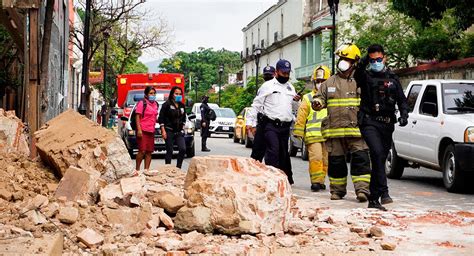 Terremoto En M Xico Seis Fallecidos Y M S De Casas Da Adas Dej El