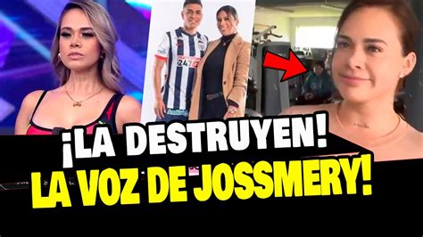 JOSSMERY TOLEDO USUARIOS REACCIONAN A LA VOZ DE JOSSMERY TRAS ROMPER