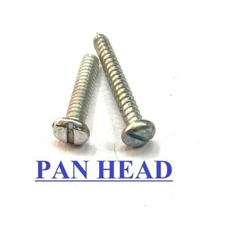 Mild Steel Pan Head Screw For Industrial Size Mm At Rs Kg In