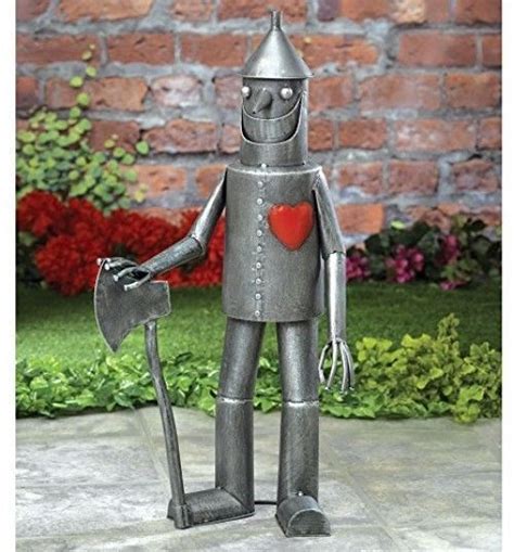 Tin Man Yard Art Wizard Of Oz Out Door Metal Garden Sculpture Patio