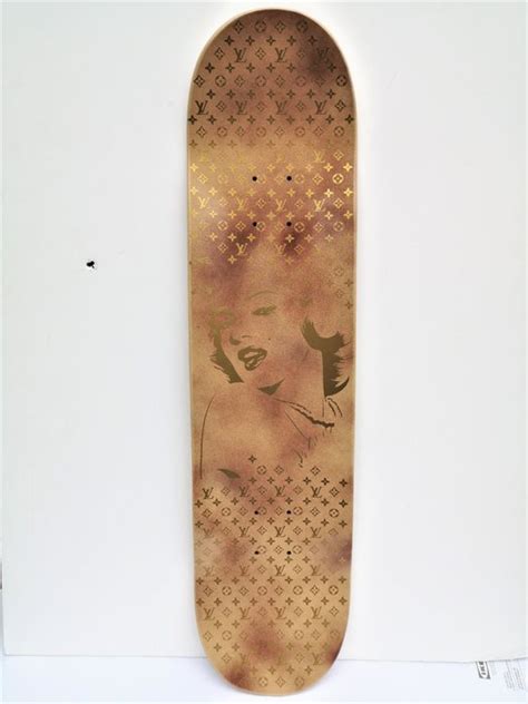 Brother X Louis Vuitton Marilyn Monroe Skateboard Deck