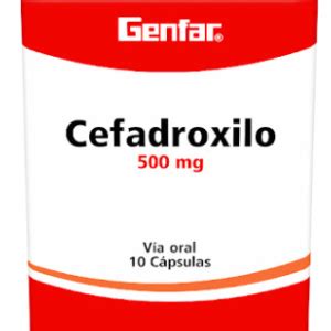 Cefadroxilo Mg Caja X Capsulas Disfarmed