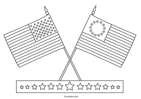 Full Page American Flag Printable