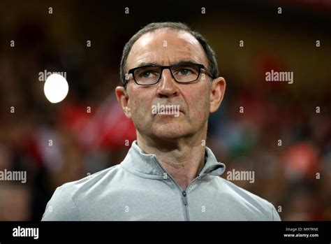 Republic of Ireland manager Martin O'Neill during the international ...