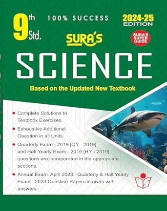 SURA S 9th Standard Guide Science Full Year Exam Guide In English